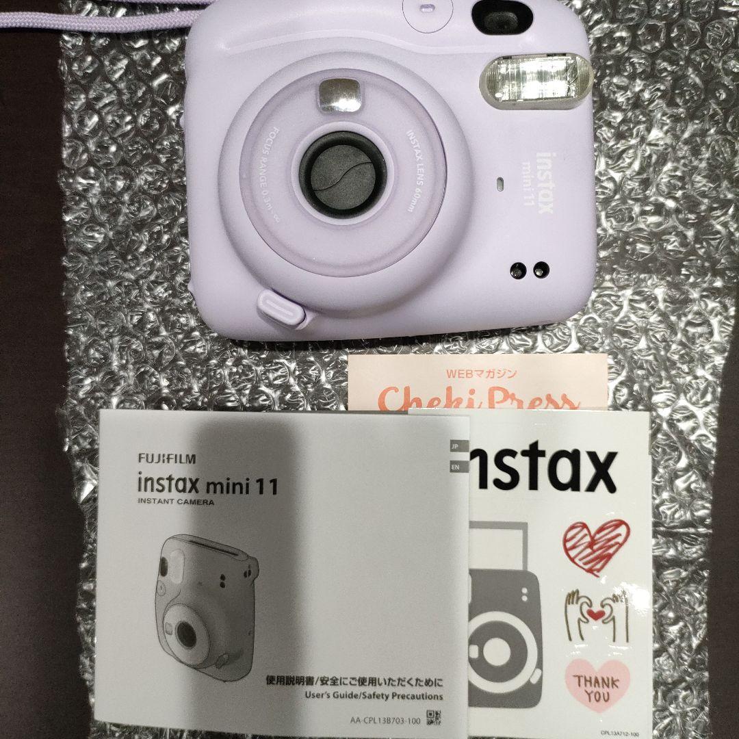 値下げしました☆チェキ　instax mini11　インスタントカメラ
