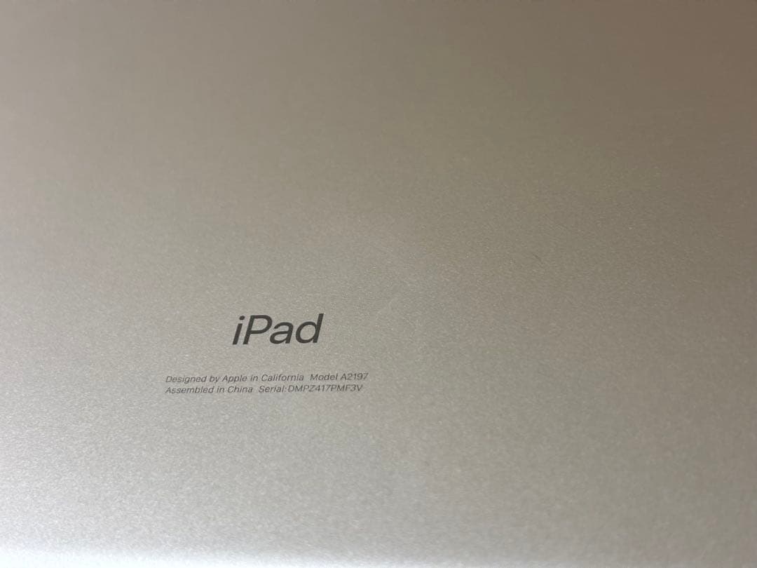 アップル iPad第7世代 128GB 動作確認済 初期化済