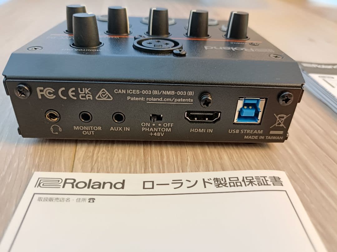 鈴*と様 【10%値下げ！】Roland UVC-02 オーディオインターフェイ