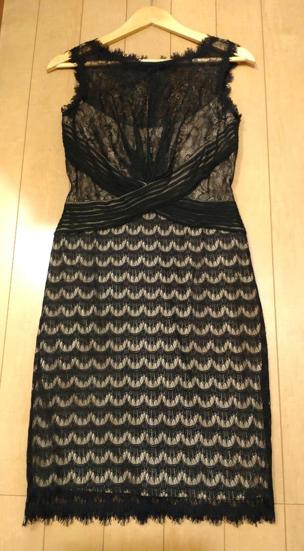 TADASHI SHOJI ノースリーブレースワンピース 6P　 タダシショージ