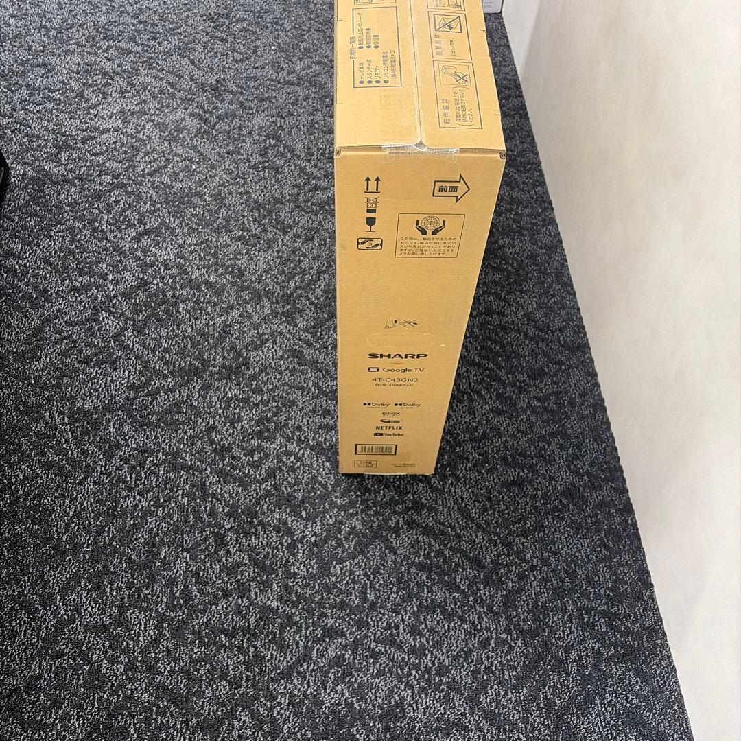 SHARP 4T-C43GN2 43V 4K液晶テレビ