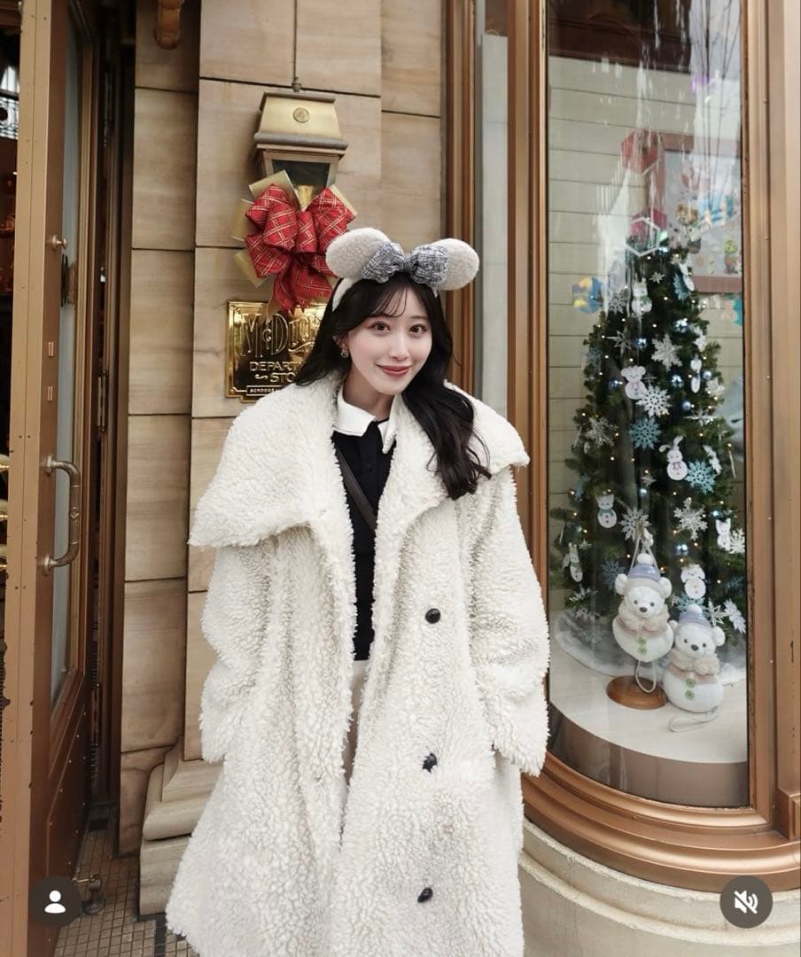 【新品·タグ付き 】Acka. layered collar boa coat