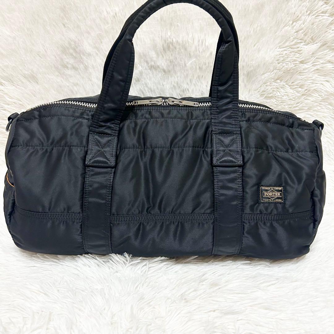 美品✨PORTER タンカー ボストンバッグ ドラムバッグ 大容量 廃盤品✨