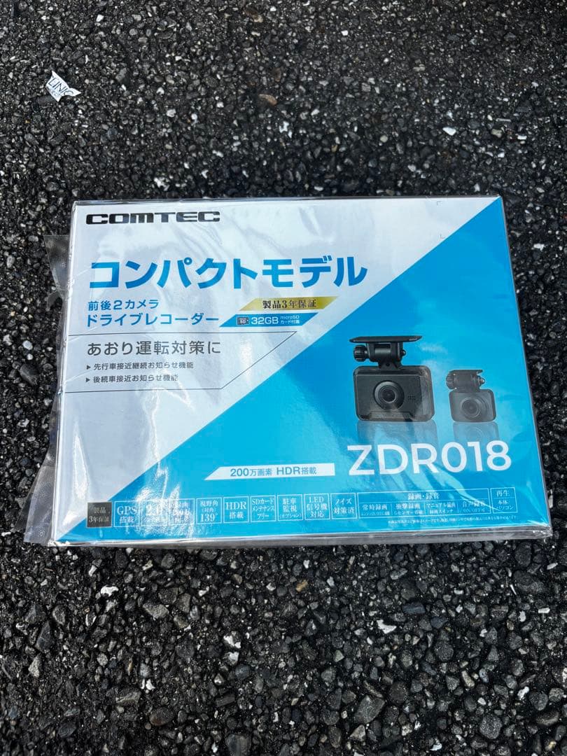 ケ*パ様 新品未開封　COMTEC ZDR018 コンパクトドライブレコーダー