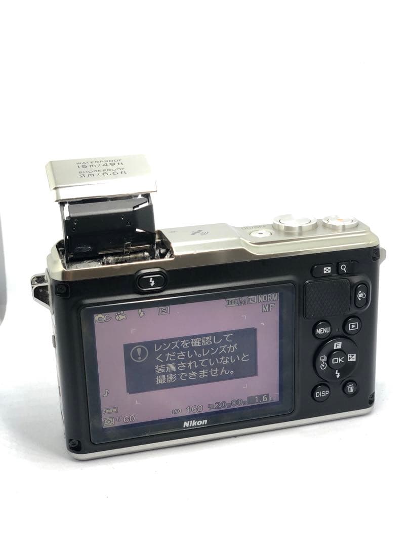 確認済みNikon AW1 シルバー コンパクトデジタルカメラ