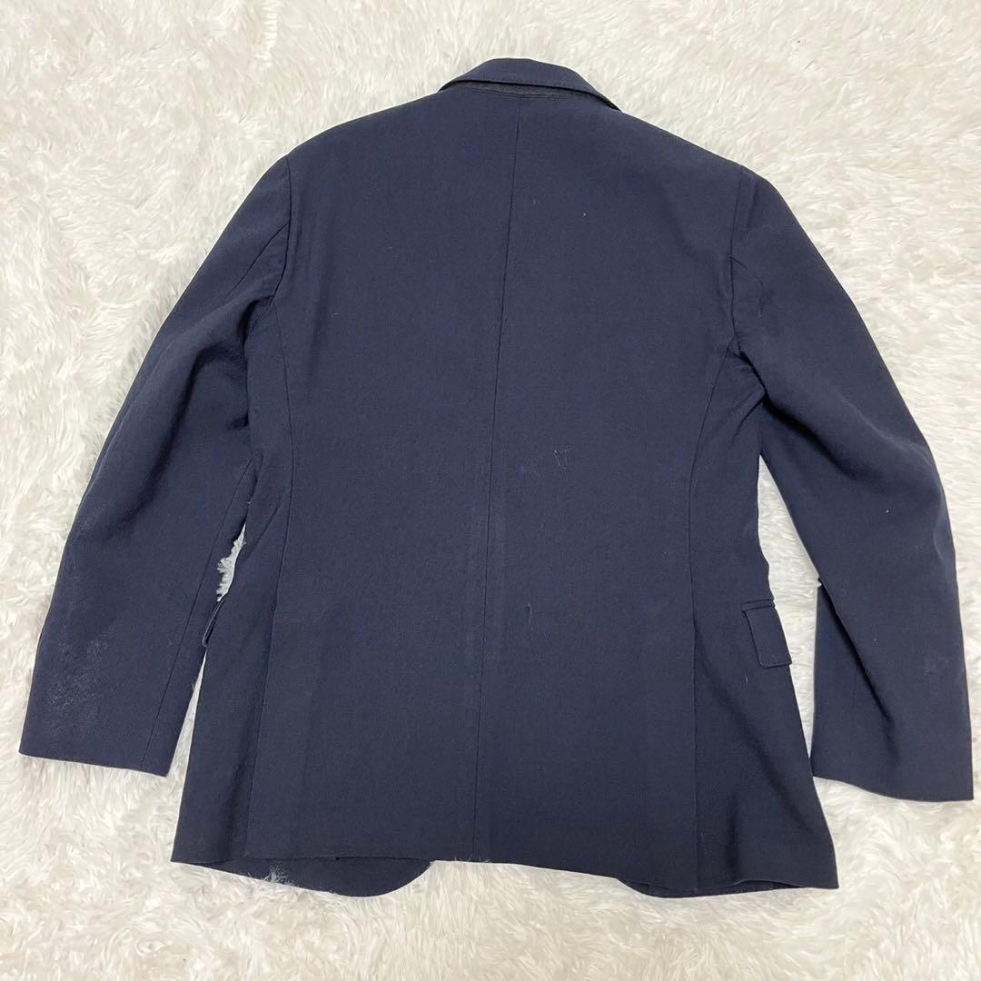 最高級 ラルディーニ セットアップ スーツ 冬用 肉厚 ネイビー