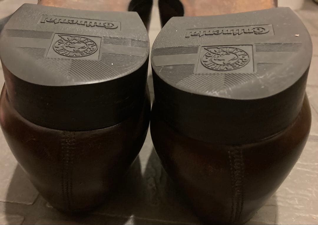 Edward Green ブラウン レザー 8 1/2E 名作606 36720