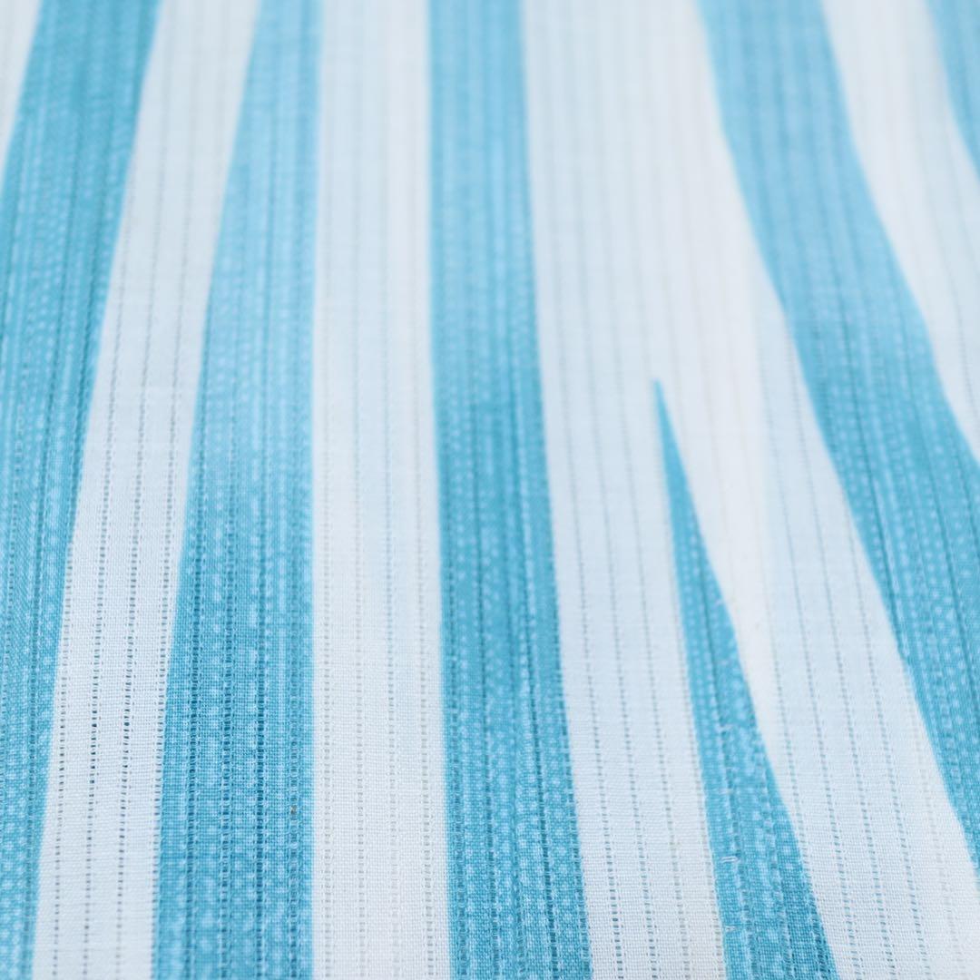 ねこマダム◆撫松庵◆綿縦絽◆ストライプ模様◆木綿◆浴衣◆綿着物としても