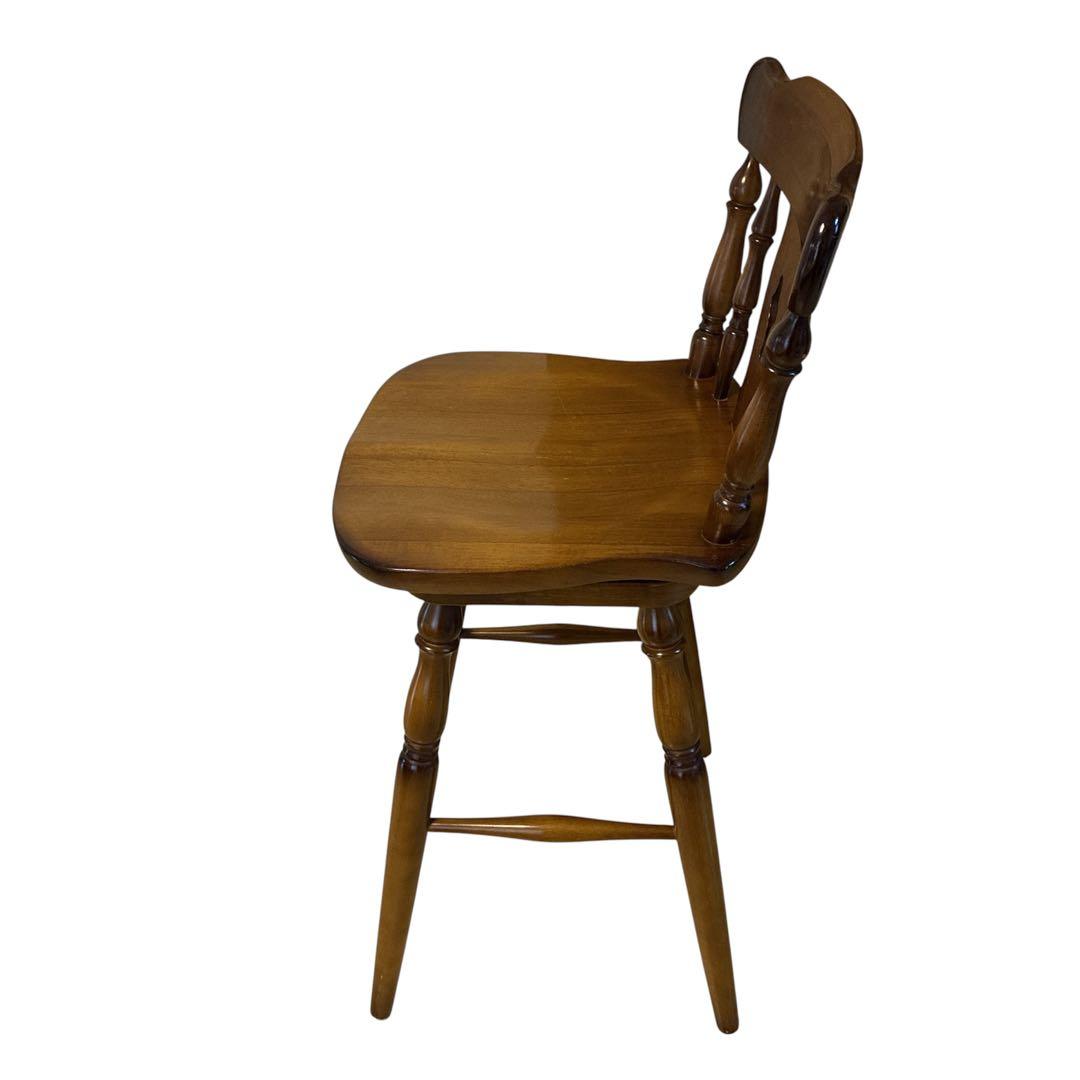 karimoku カリモク 回転式 ウィンザーチェア 木製