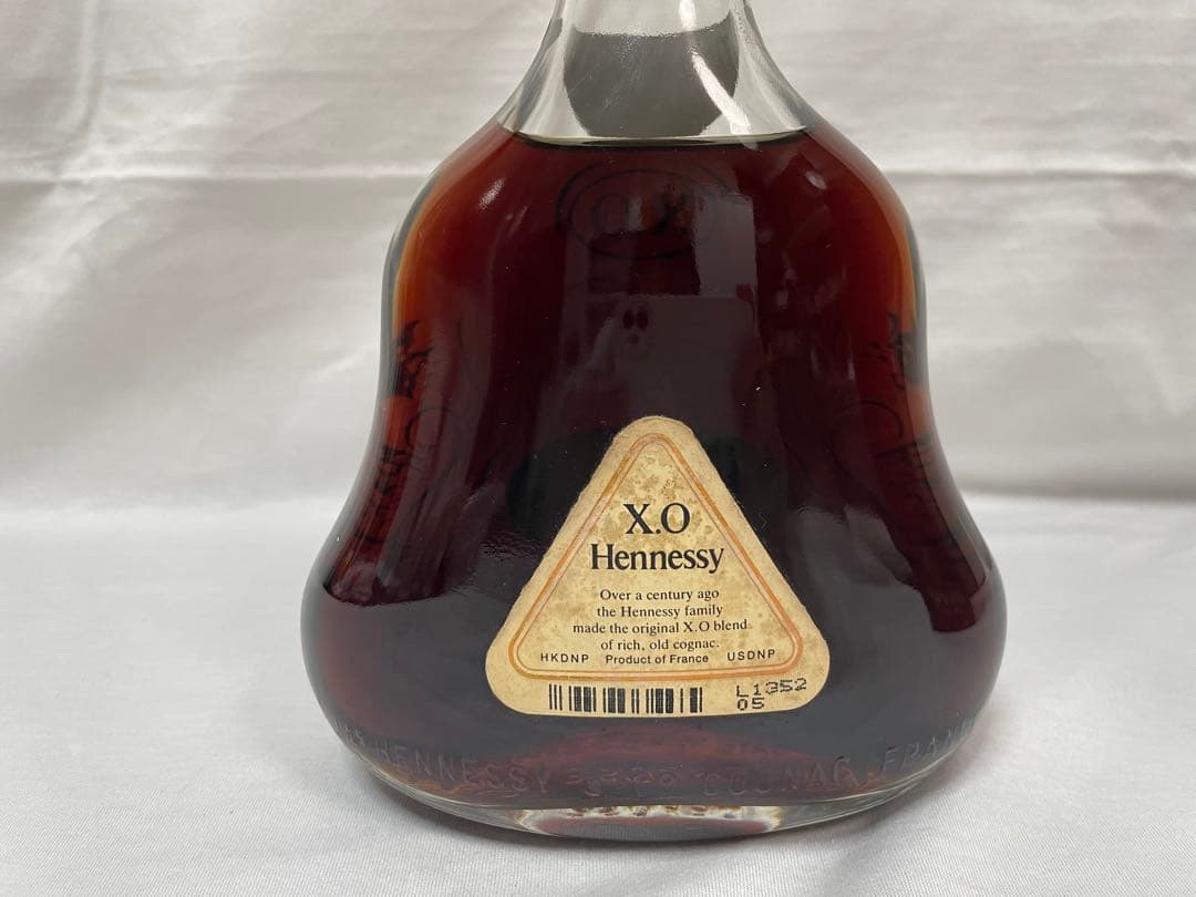0105 Hennessy X.O 金キャップ 700ml 箱あり