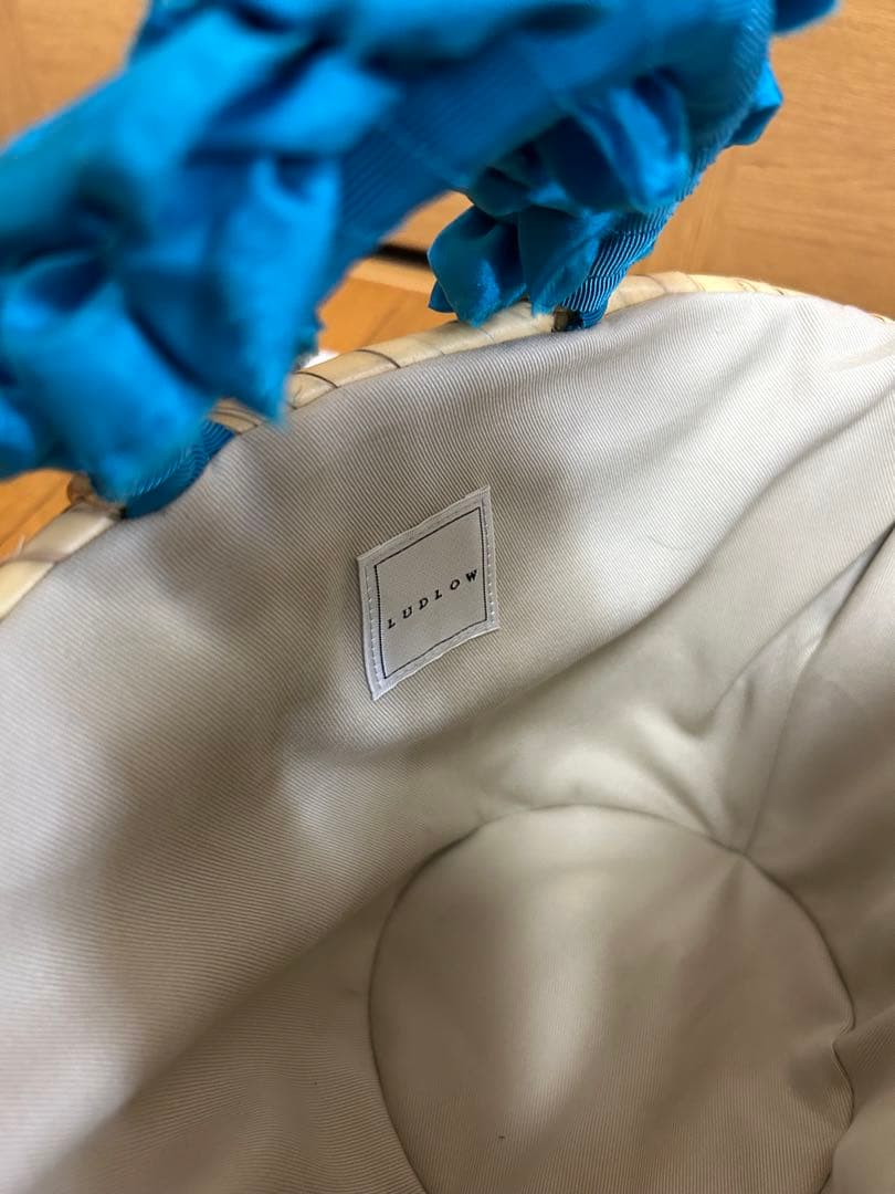 ラドロー　グレープハンドル　かごバック　カゴバッグ