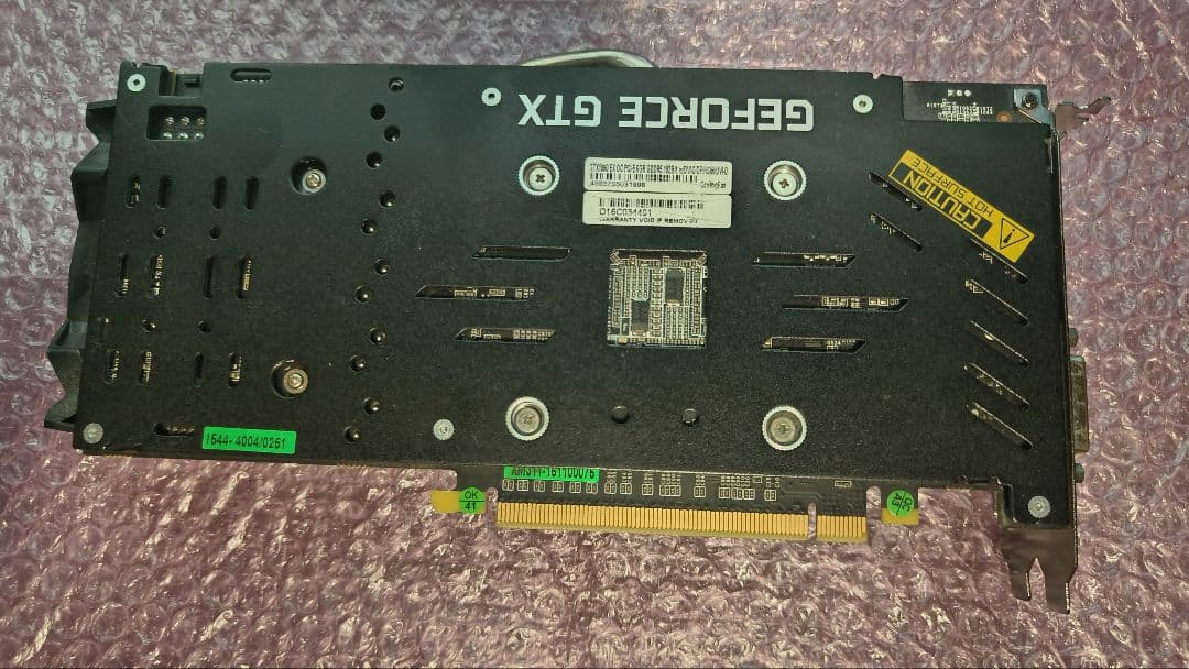 玄人志向 GTX 1060 6G 動作確認済み