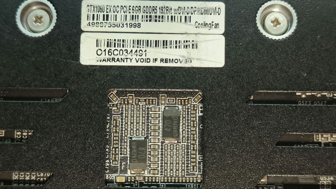 玄人志向 GTX 1060 6G 動作確認済み