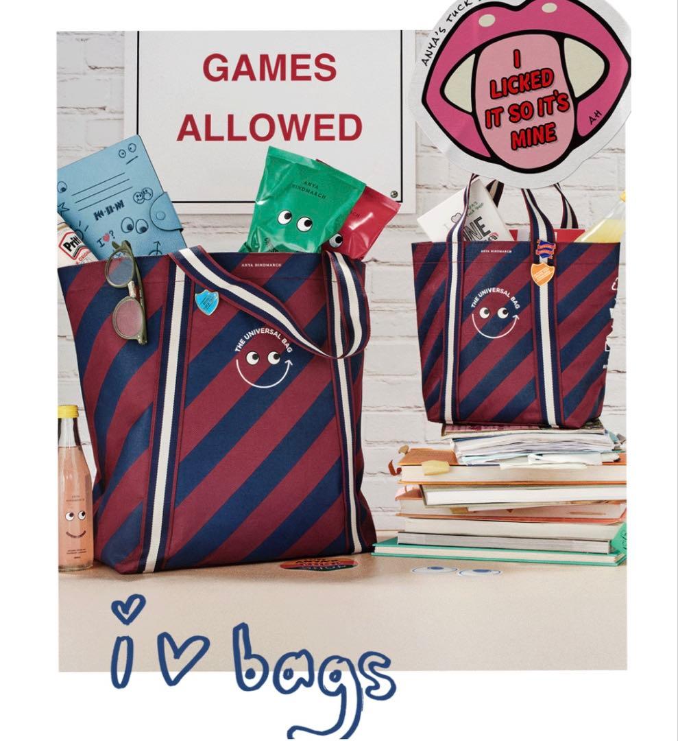 【ロンドン限定】 アニヤハインドマーチ ユニバーサルバッグ2点セット