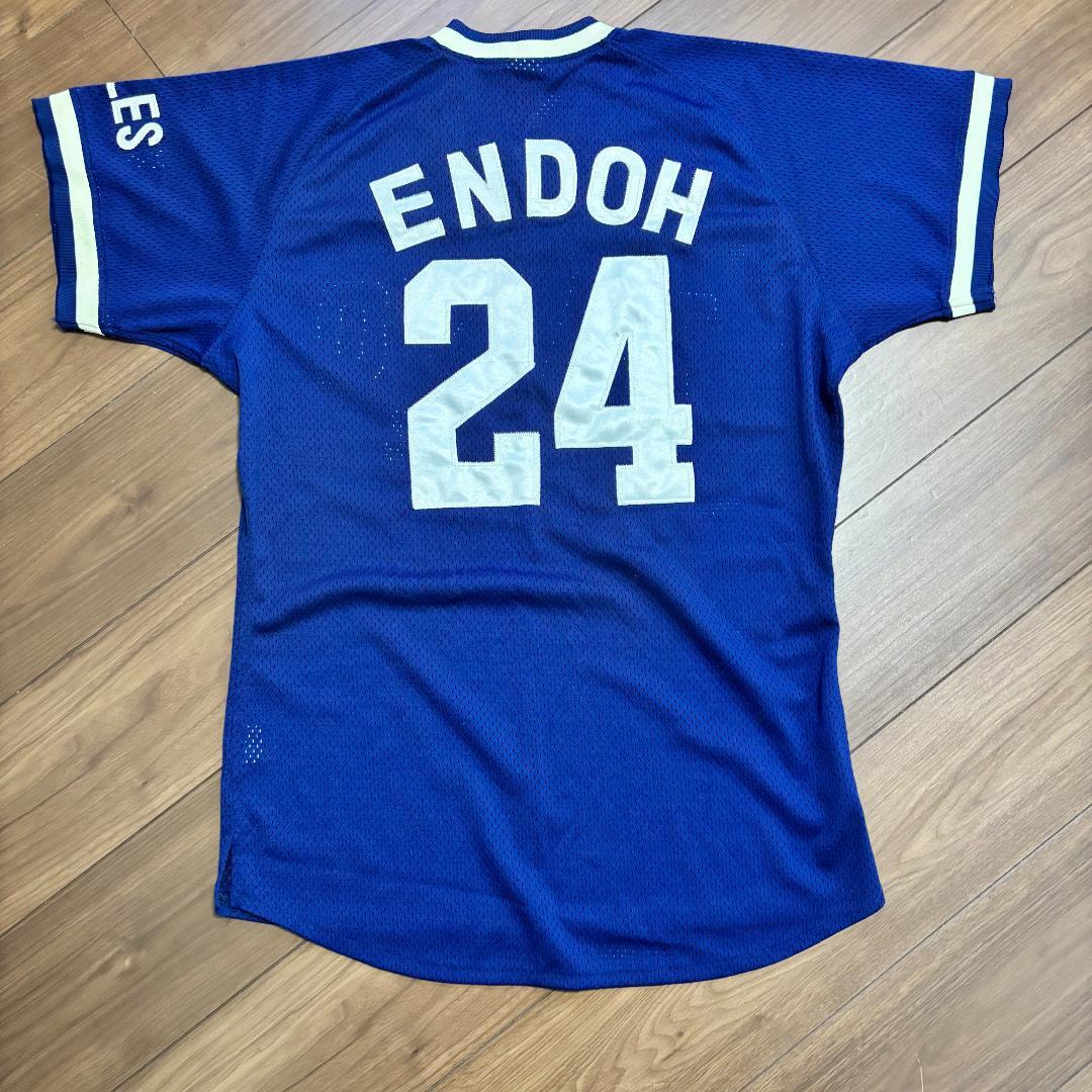 横浜大洋ホエールズ　遠藤一彦　#24　レプリカユニフォーム