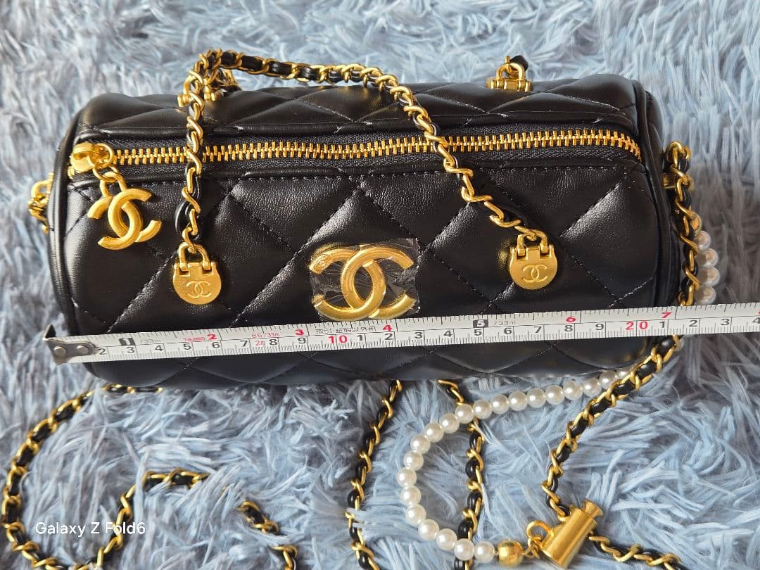 シャネル ビューティー ノベルティ 2WAY シリンダー チェーンバッグ