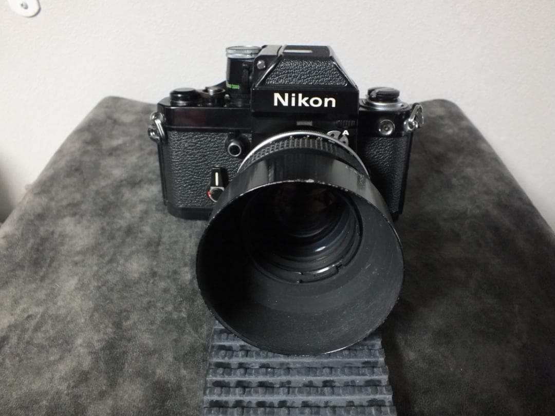 Nikon F2 　MD-3　NIKKOR 55mm F1:1.2 SB-7付