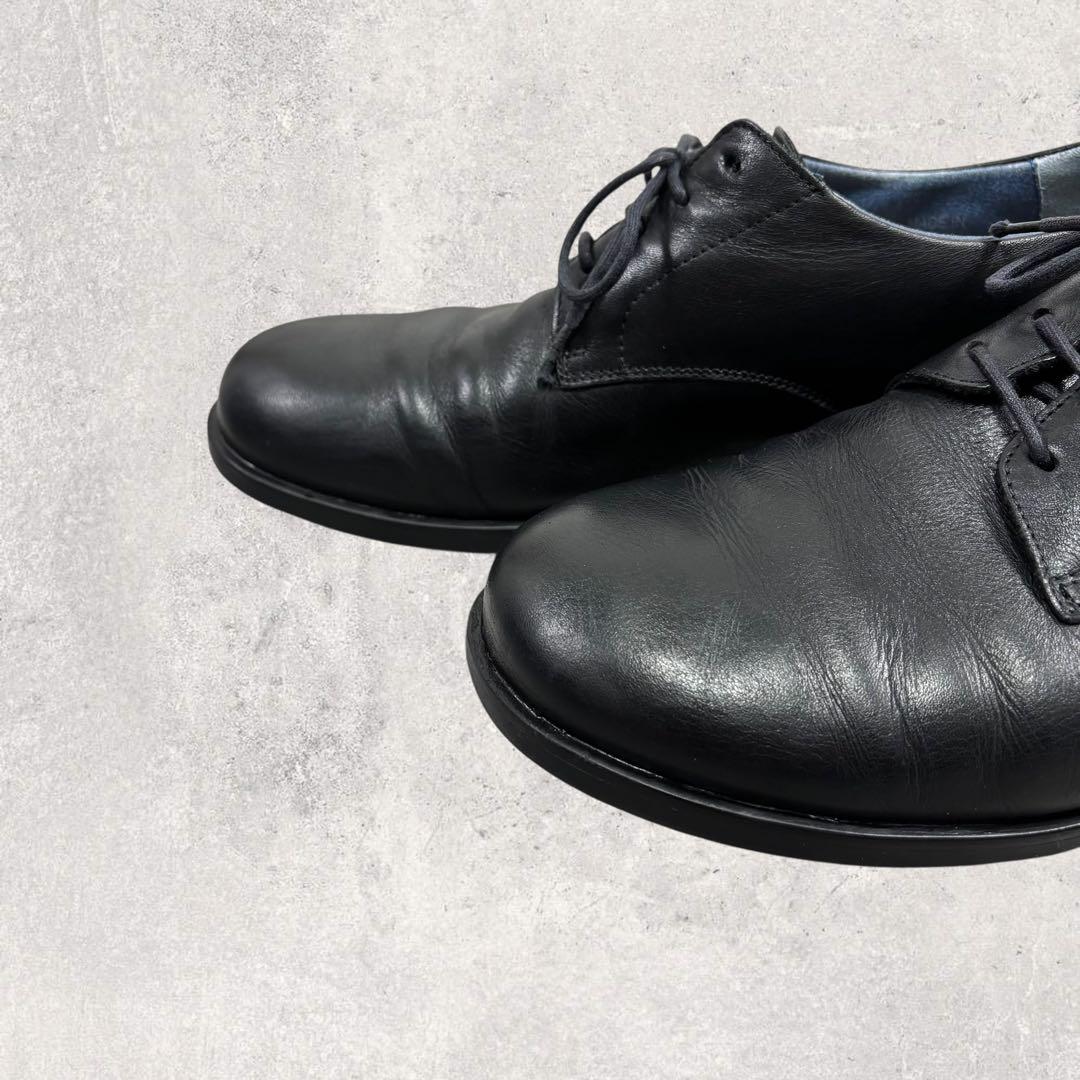 Pinビルケンシュトック ジャレン レザーシューズ 黒 40 26cm