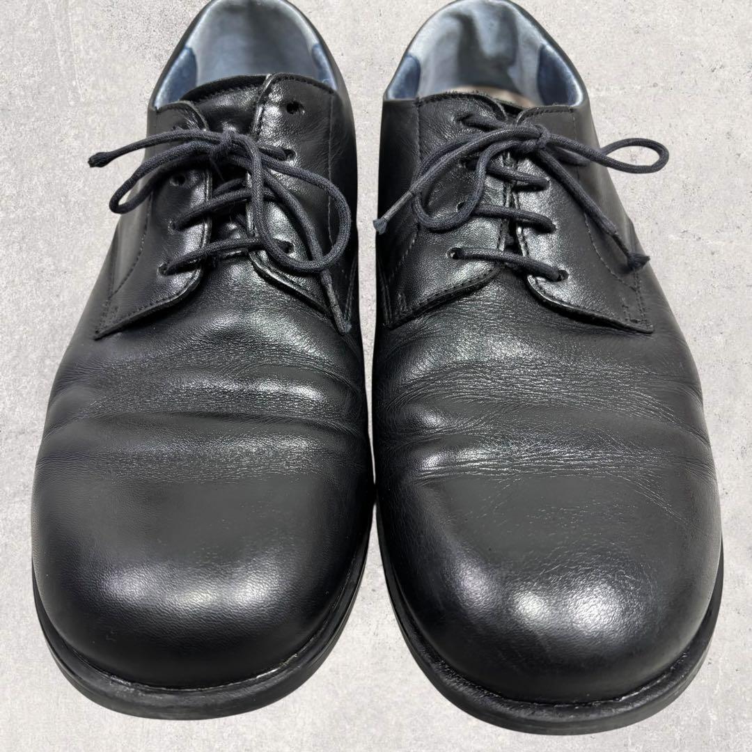 Pinビルケンシュトック ジャレン レザーシューズ 黒 40 26cm