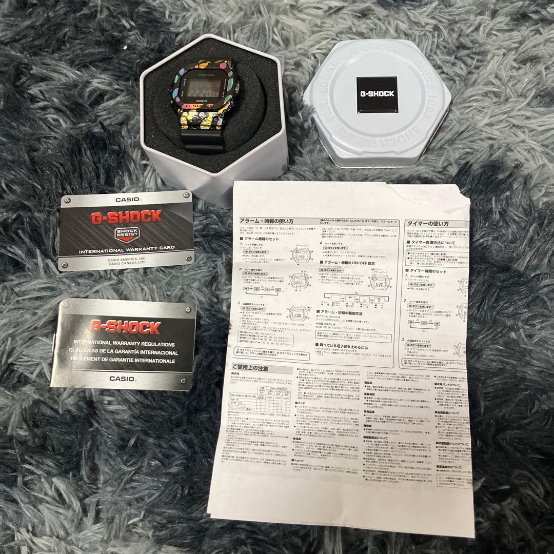 美品 CASIO G-SHOCK GM-5640GEM-1JR 40周年限定