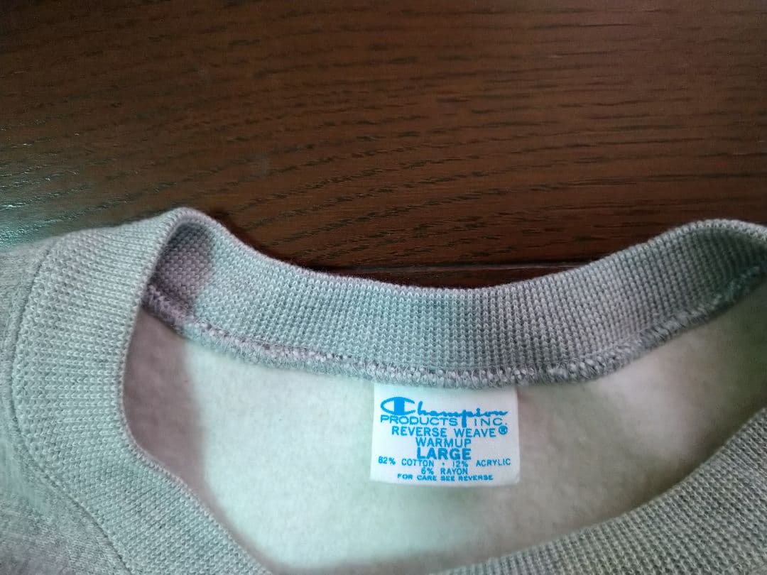 チャンピオンTRUE TO ARCHIVE 70s復刻 リバースウィーブ L