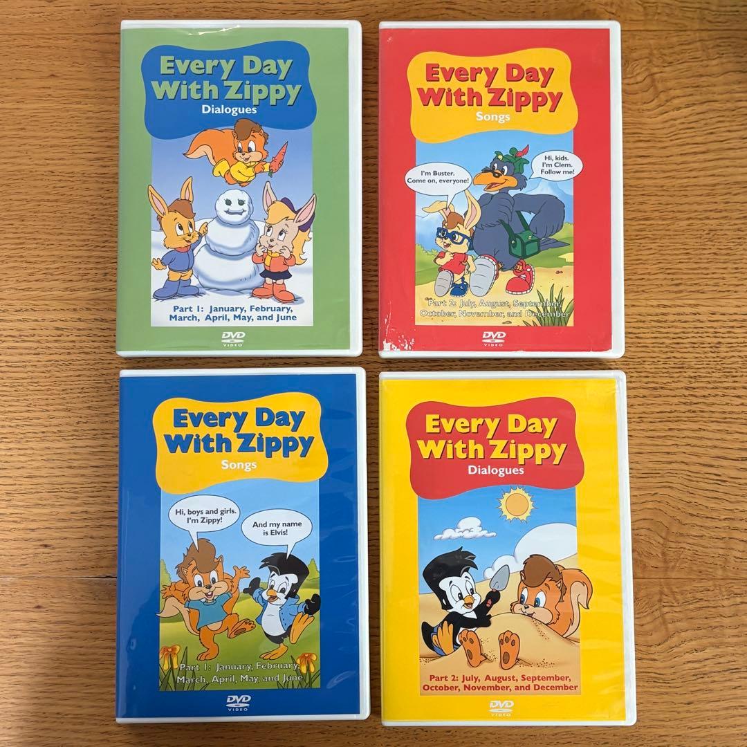 Every Day With Zippy DVDセット　エブリデイウィズズイッピ