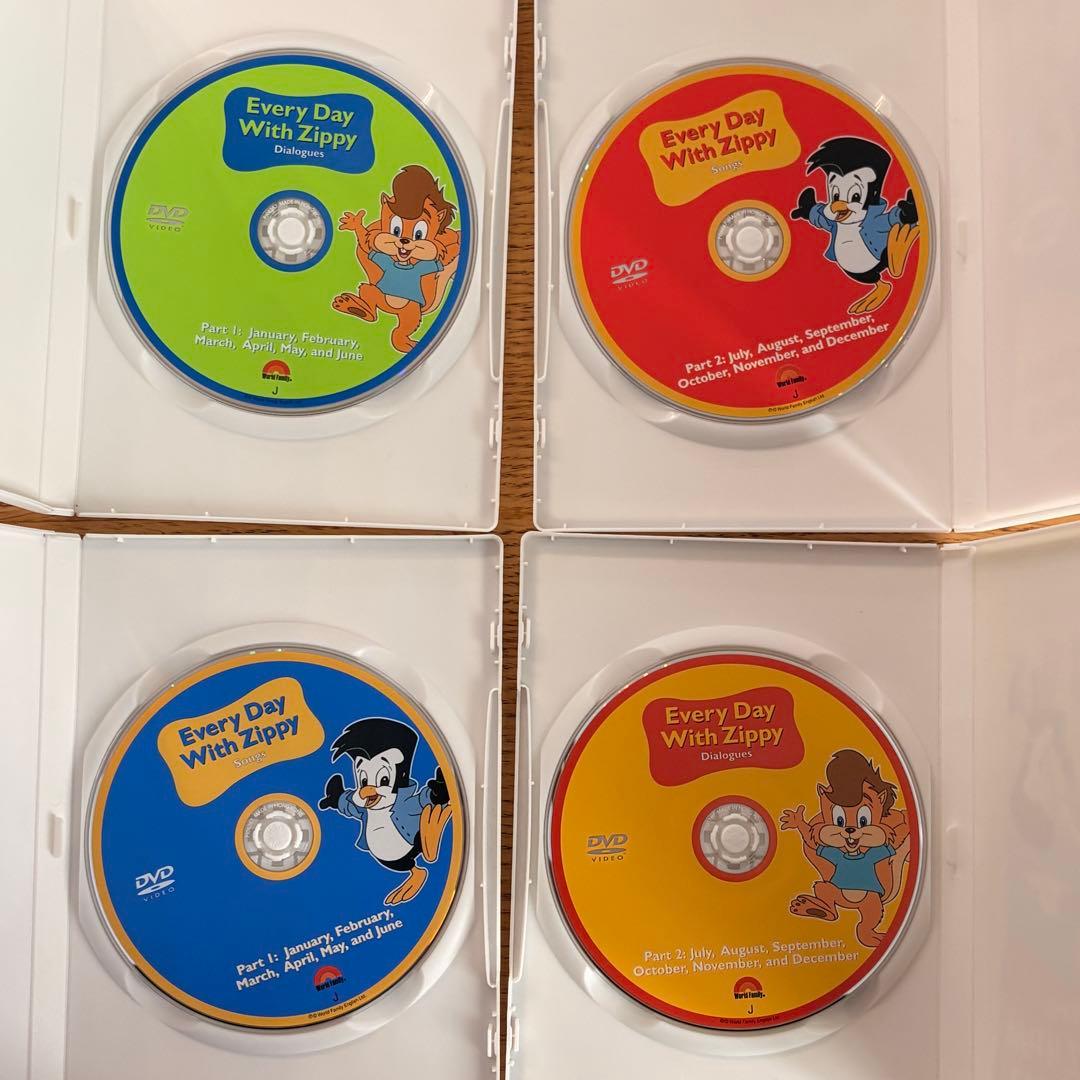 Every Day With Zippy DVDセット　エブリデイウィズズイッピ