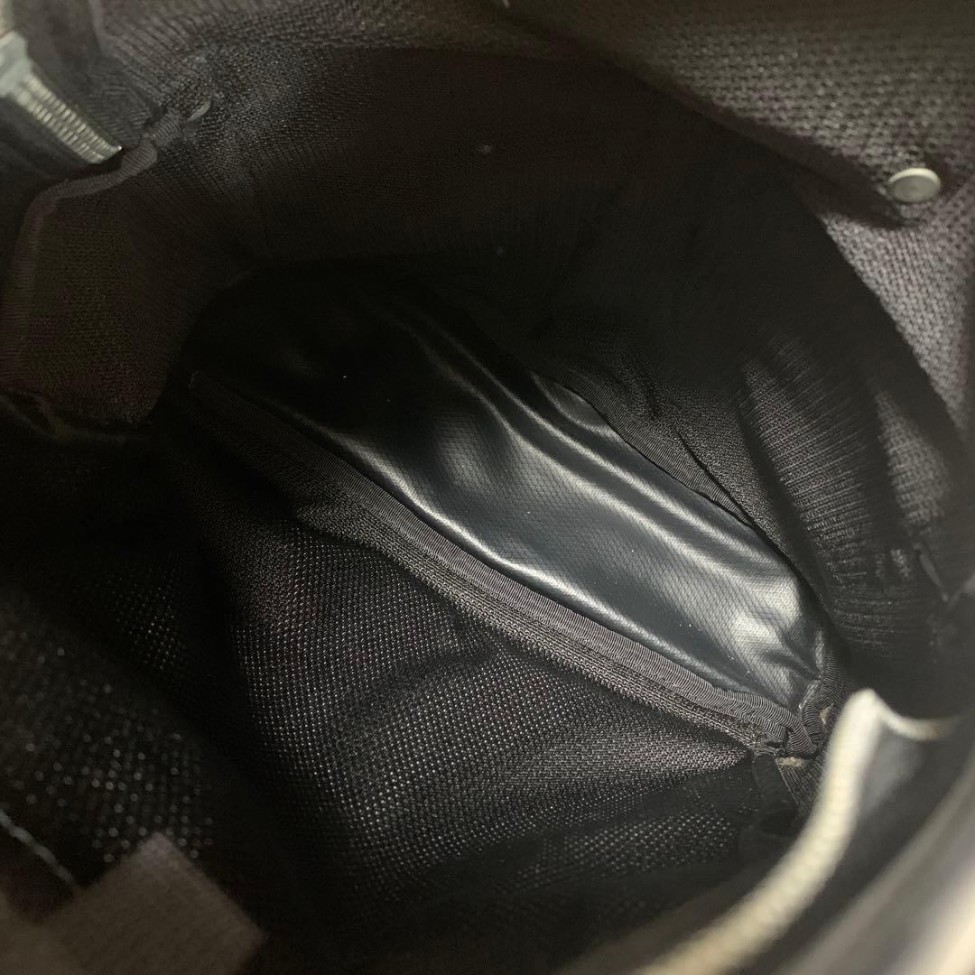 【美品　レア】ラゲッジレーベル　ニューライナー　リュック　PVC　レザー　黒色