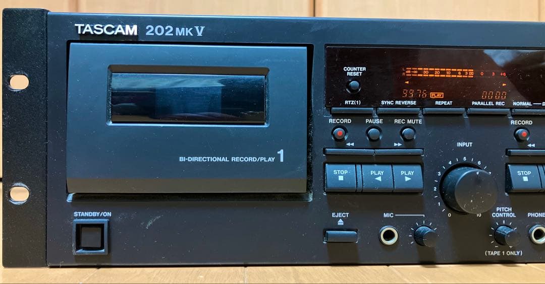 TASCAM 202 MK V カセットデッキ 中古 ジャンク 送料無料
