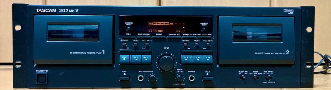 TASCAM 202 MK V カセットデッキ 中古 ジャンク 送料無料