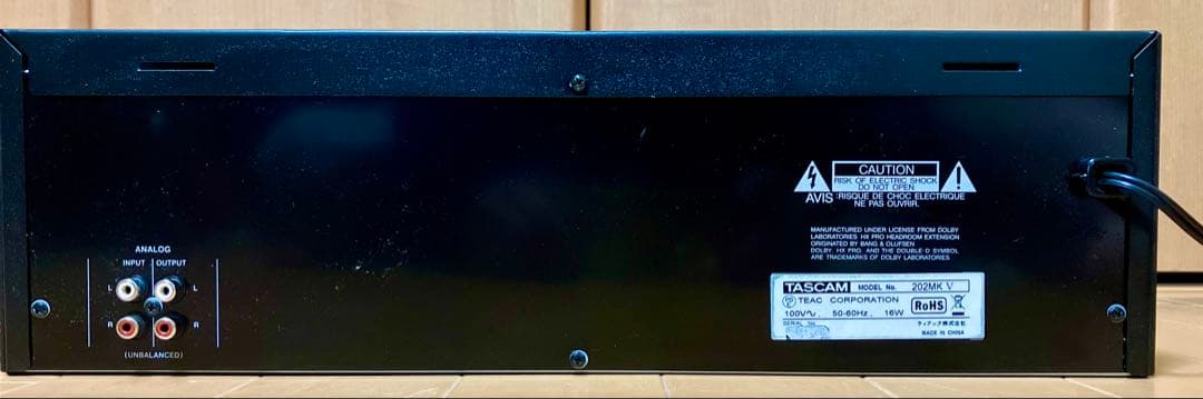TASCAM 202 MK V カセットデッキ 中古 ジャンク 送料無料