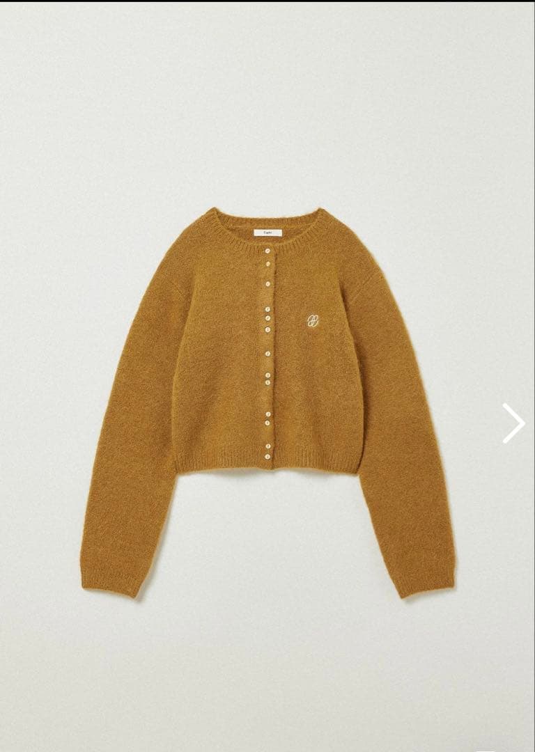 トップス eaphi ALPACA MOHAIR CARDIGAN