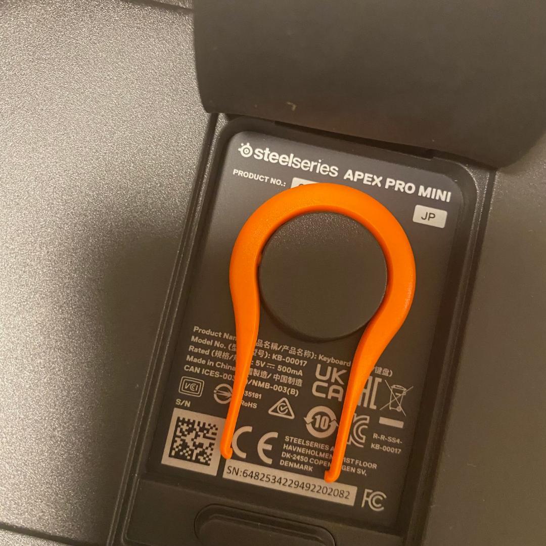 しょー　【SteelSeries】apex pro mini 箱なし