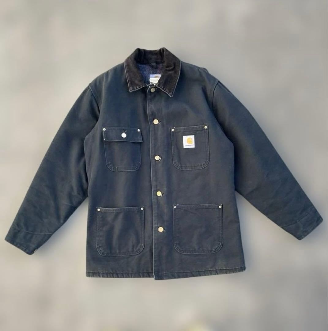 00s Carhartt ミシガンチョアコート ブラック 36表記