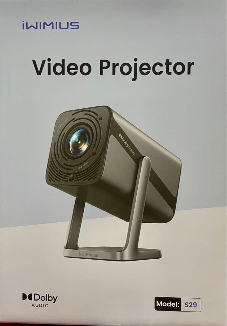 ★［新品/未使用］iWIMIUS S29 ポータブルプロジェクター★