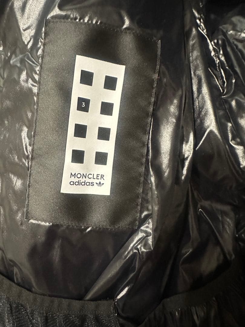 MONCLER adidas ダウン　メンズ1 美品