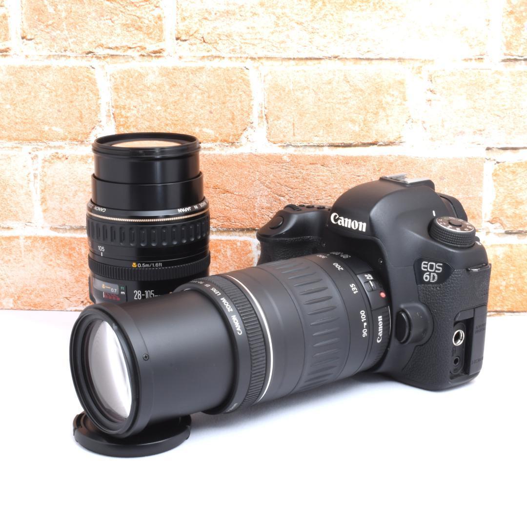 Wi-Fi機能つき✨Canon EOS 6D✨超望遠レンズ✨スマホ転送OK