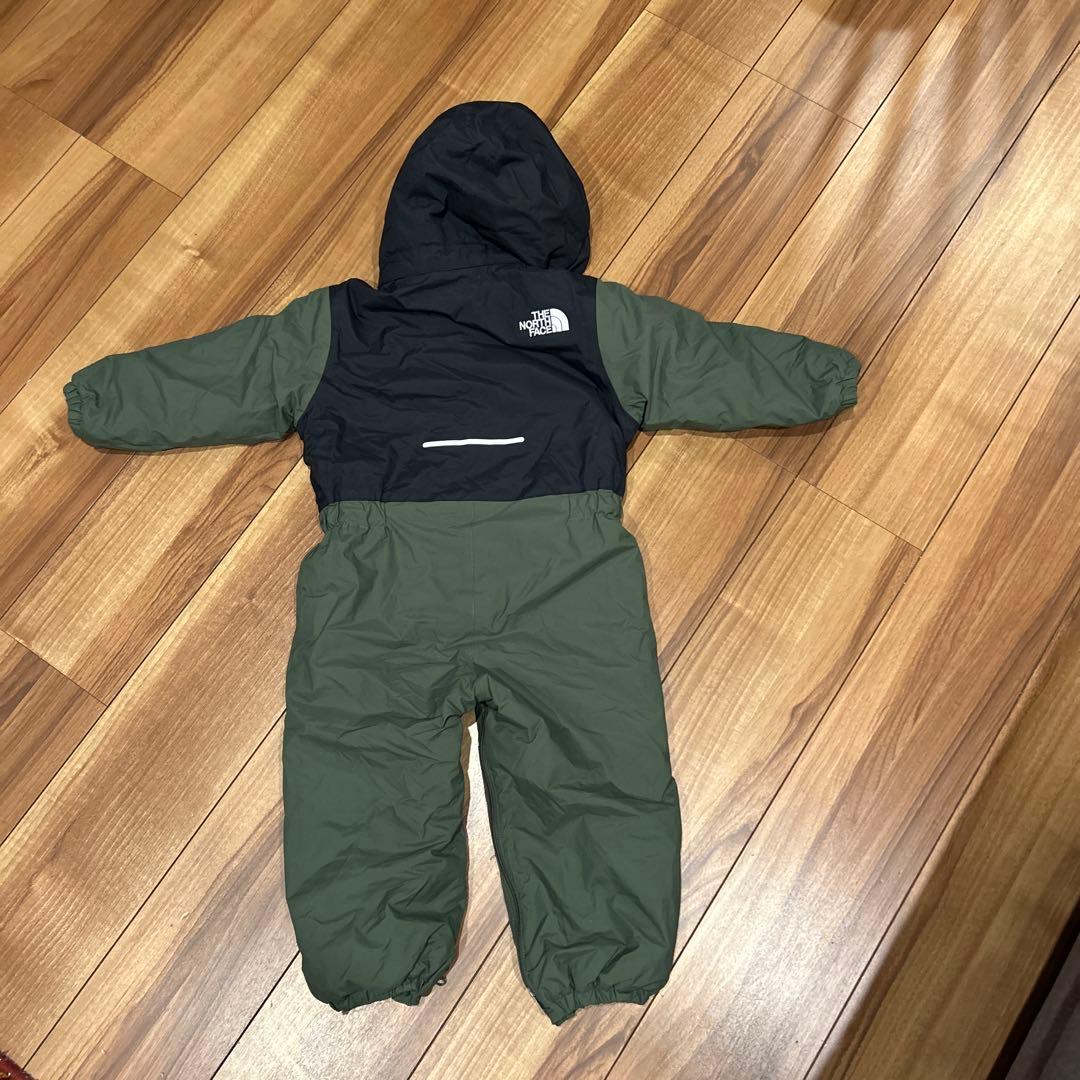ノースフェイス　つなぎ　ジャンプスーツ 90 キッズ　スノーウェア