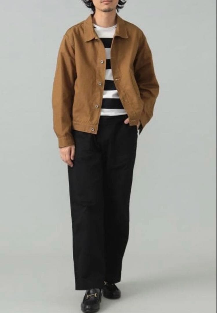 A VONTADE コットンヘンプ ダック ショートブルゾン　25SS 別注