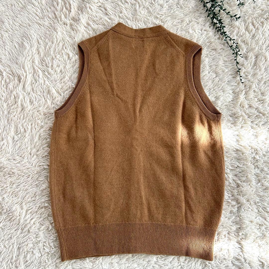 スコットランド製　ブルックスブラザーズ　カシミヤ100% ニットベスト