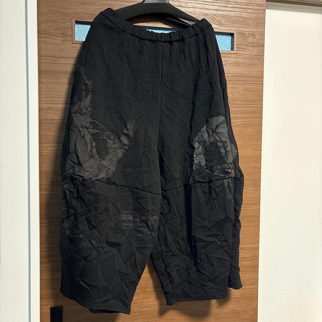 慈雨ジャージ素材パンツ