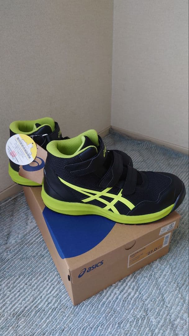 【新品】アシックス　メンズハイカット安全靴•作業靴【未使用】