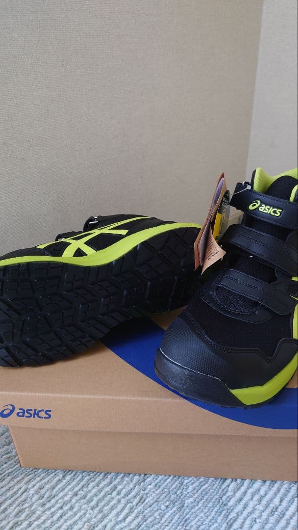 【新品】アシックス　メンズハイカット安全靴•作業靴【未使用】