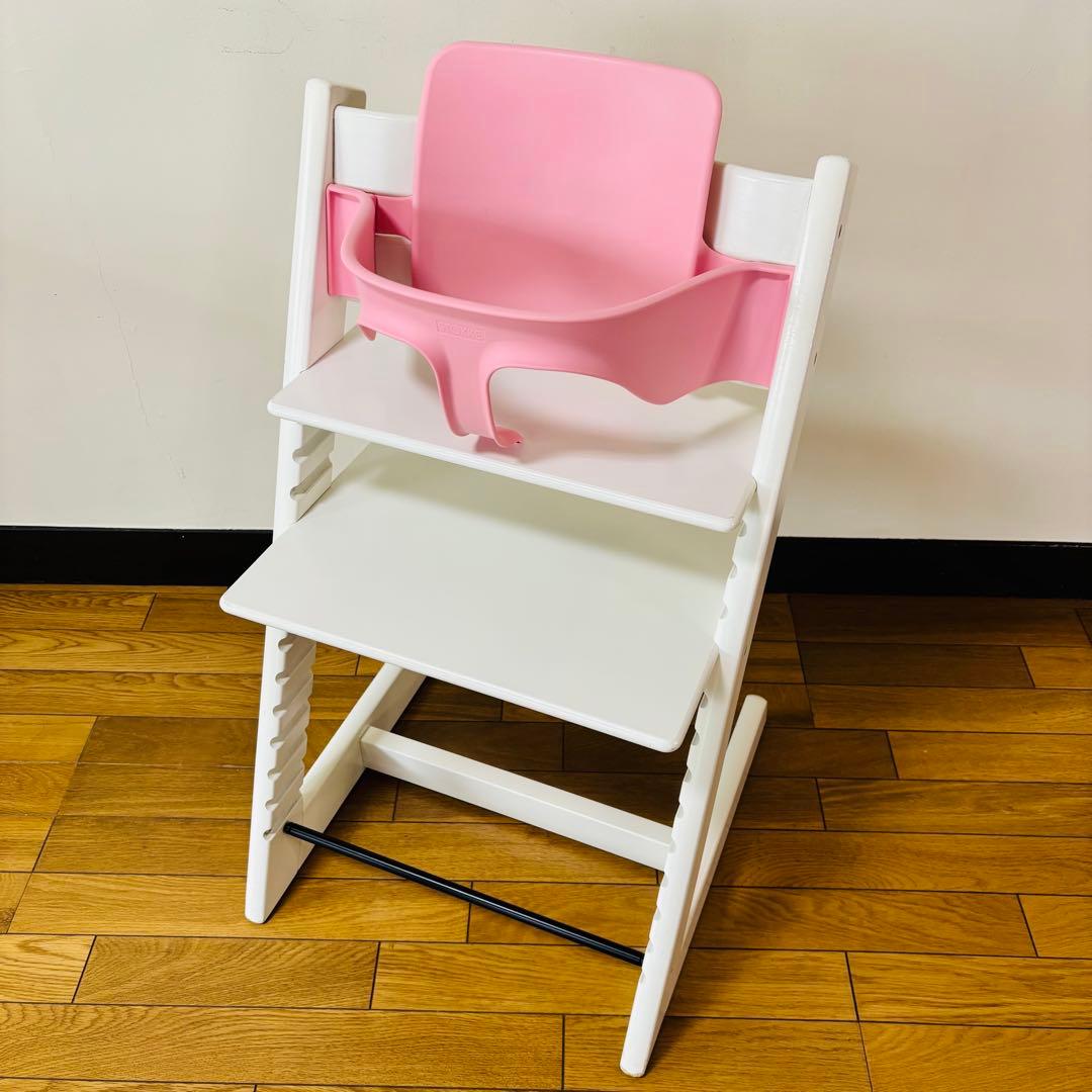 ストッケstokke トリップトラップ ベビーガード付き　送料込み