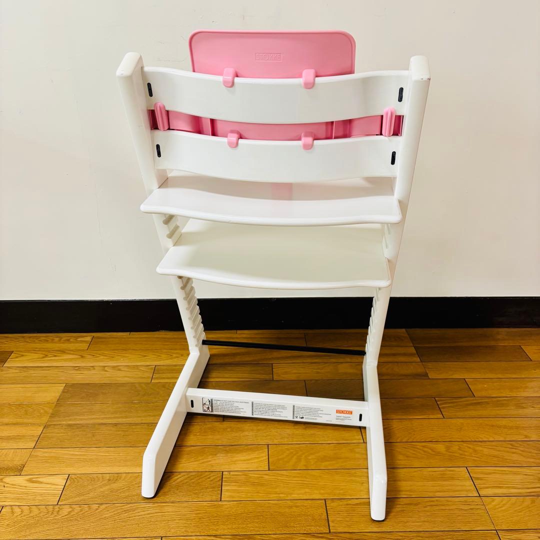 ストッケstokke トリップトラップ ベビーガード付き　送料込み