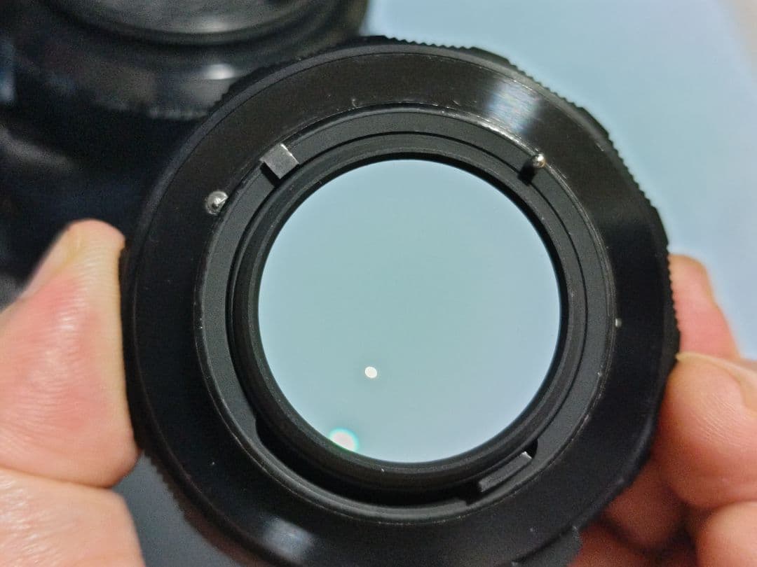 整備済 Takumar 50mm F1.4／55mm F1.8 純正フードM42