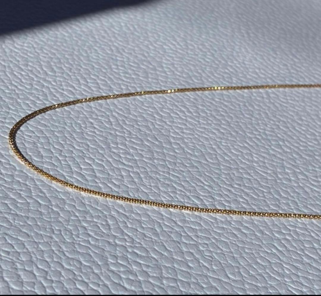 フェスタリア　K18YG チェーン ネックレス