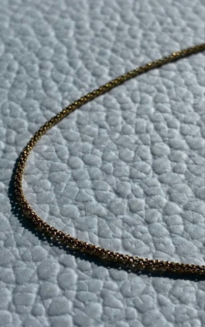 フェスタリア　K18YG チェーン ネックレス