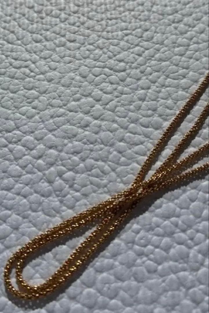 フェスタリア　K18YG チェーン ネックレス