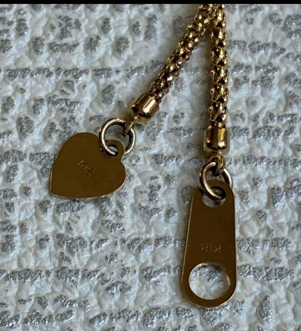 フェスタリア　K18YG チェーン ネックレス